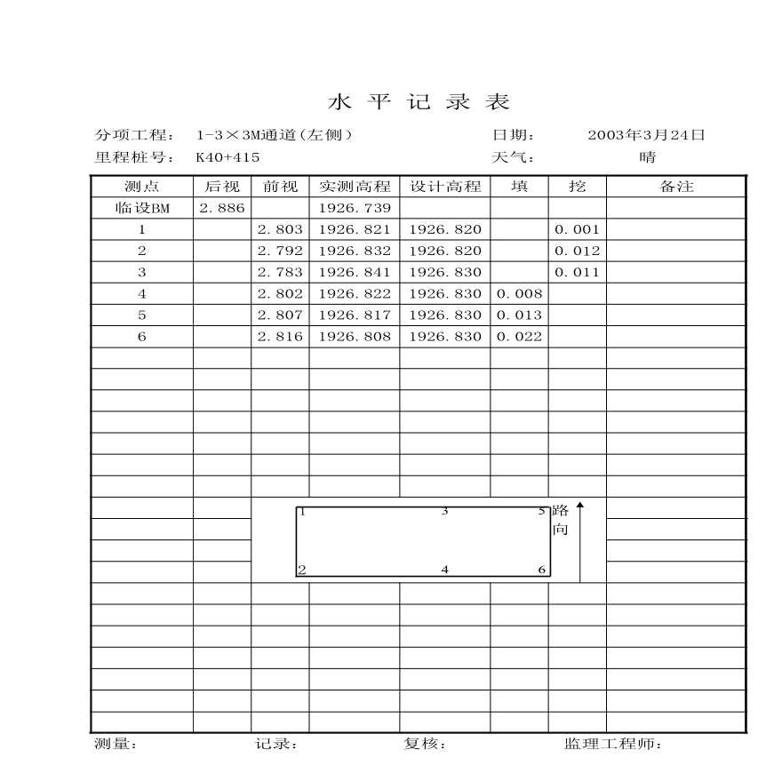 路基资料通道-水平测量记录（基础）1 (9)-图二