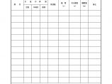 公路工程路基资料砌筑防护工程抗滑桩改-水准测量记录表(基顶)图片1