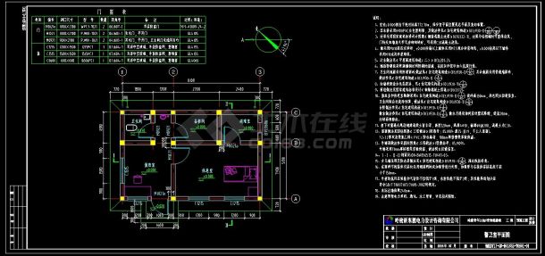 哈密青年110kV变电站土建预施工图20180715-图一