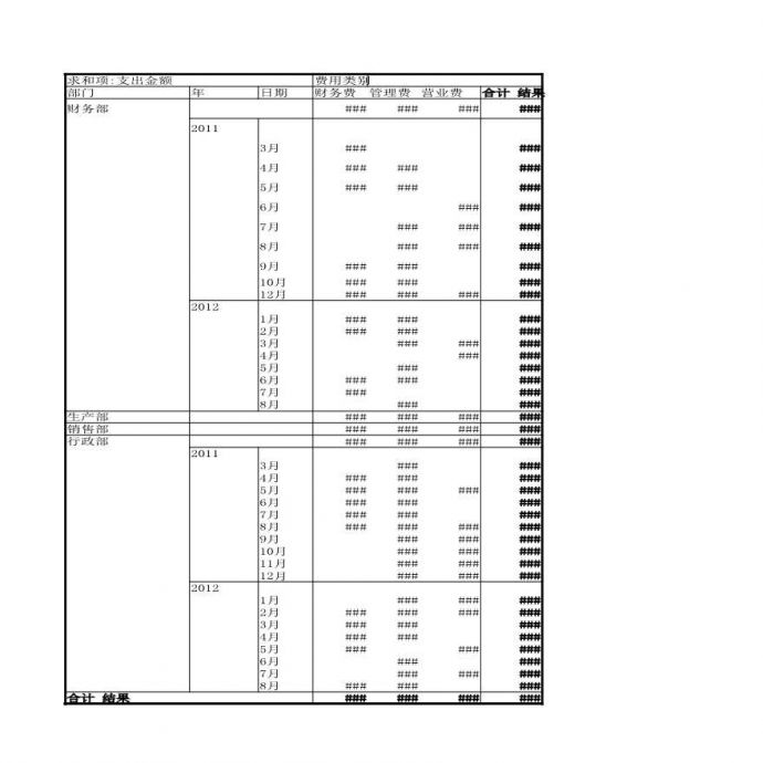 文件 日常费用年结算表_图1