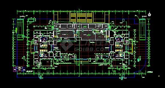 17层商务中心（办公）建筑设计施工图-图二