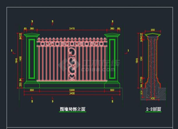 别墅外墙欧式罗马柱窗套EPS线条-图一