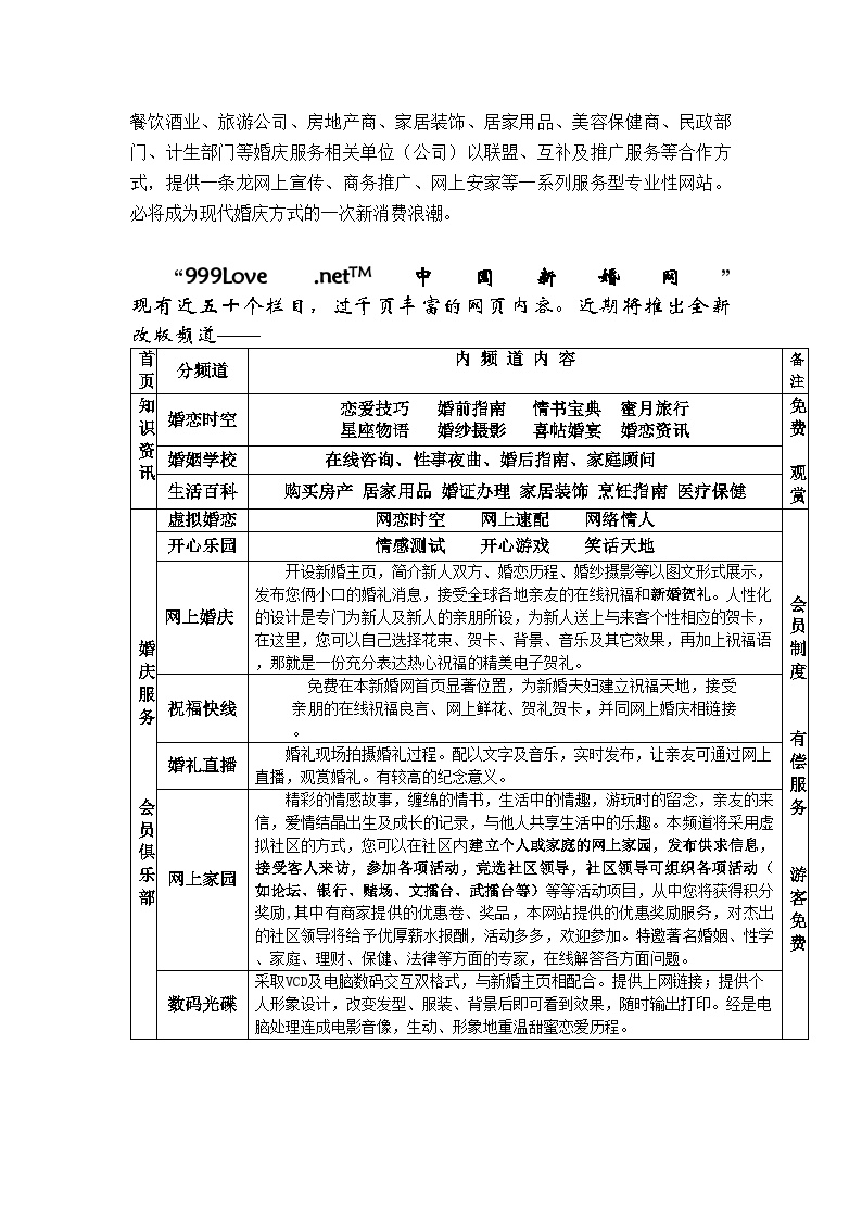 中国新婚网项目方案.doc-图二