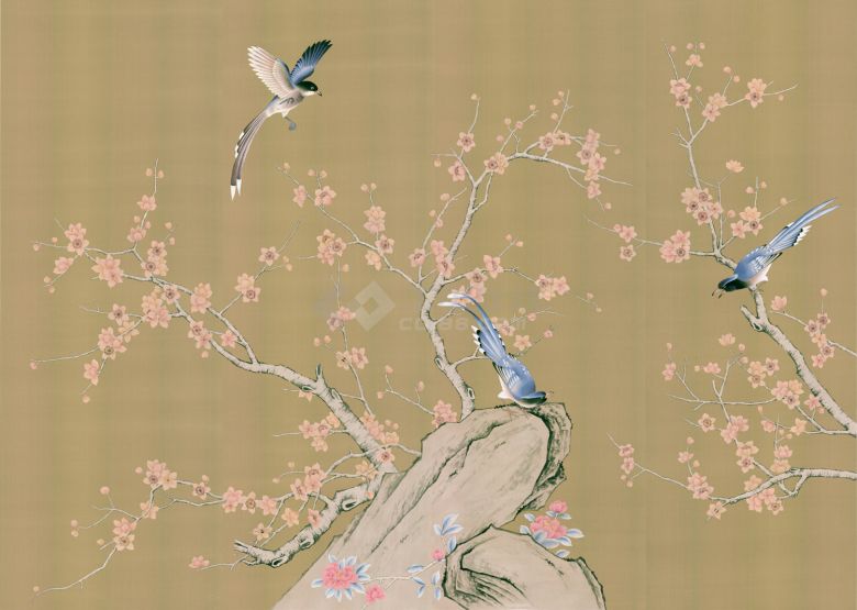 中式植物花鸟图壁纸 (127).jpg-图一