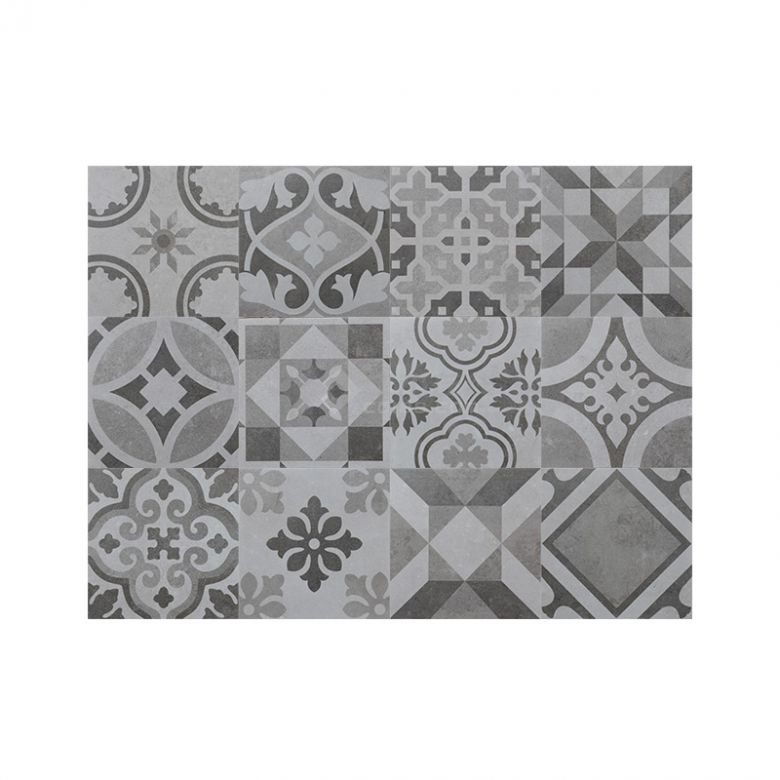 现代北欧灰色水泥板花砖300×300 (11).jpg-图一