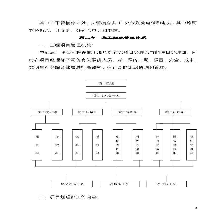 电力电缆沟施工组织设计.pdf-图二