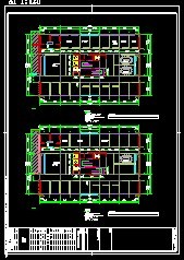 16层人力资源服务中心（办公）建筑设计施工图