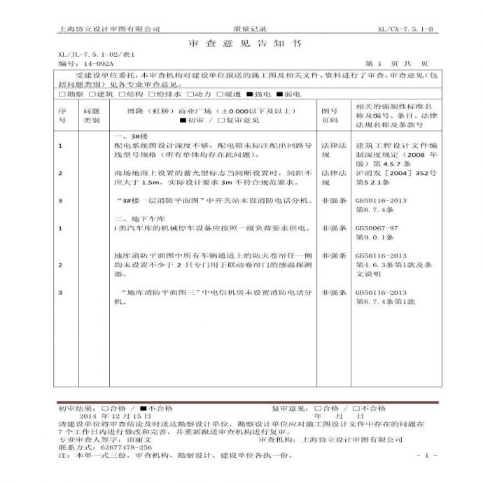 电气审查意见告知书.pdf_图1