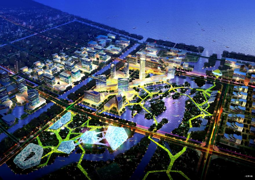 温州经开区民科基地中心区概念性城市设计.pdf-图二