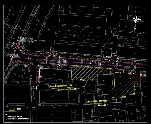 现状道路进行改造工程（长度500米）-图二