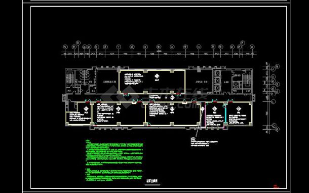 完整的国标A级机房设计图-图二
