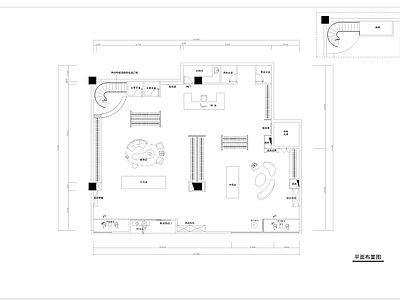 小型服装店施工图CAD文件（商业空间标准版）-图一