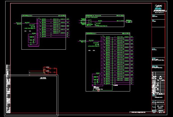 数据中心强电CAD施工图纸设计_图1