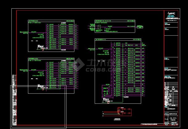 数据中心强电CAD施工图纸设计-图二