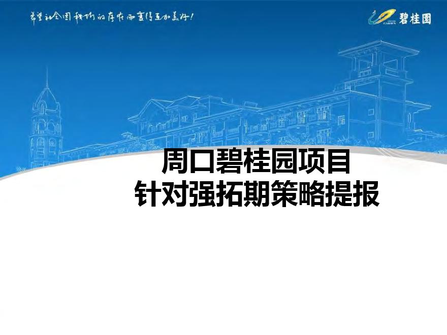 2014年周口碧桂园项目针对强拓期策略提报.pdf-图一