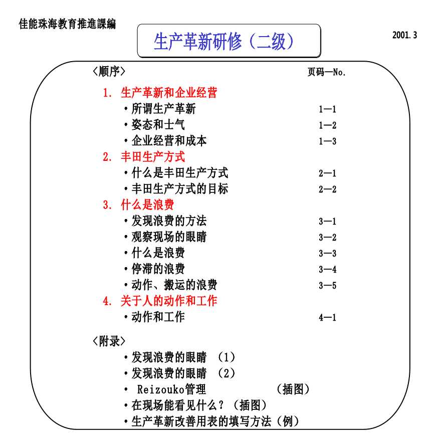 生产培训管理生产革新教材-图一