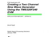 生产设备管理EVM Application aae3 Creating a Two Channel Sine Wave Generator Using the TMS320F240 EVM(pdf 34)英文图片1