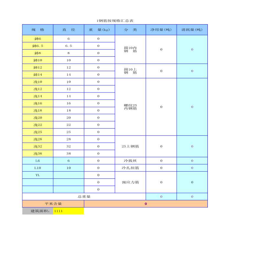 平法框架梁自动计算表【工程造价】.xls-图一