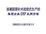 生产管理知识—浪潮国强针对连续式生产的集团企业ERP解决方案图片1