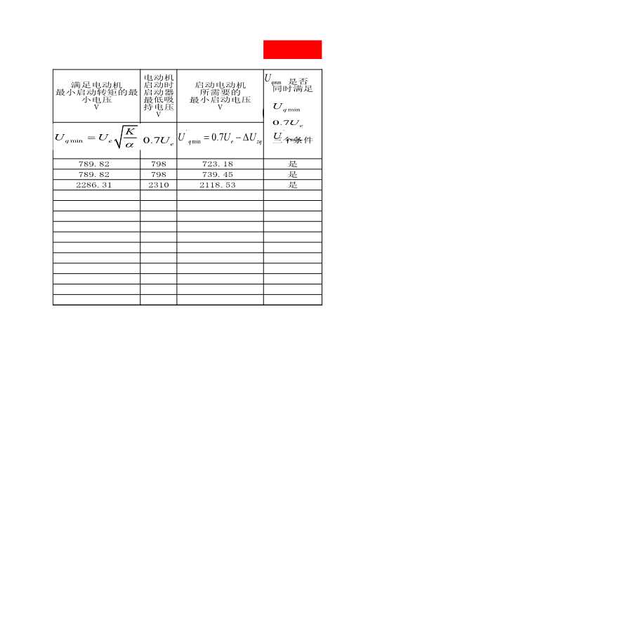 线路电压降计算表（电气项目）.xlsx-图二