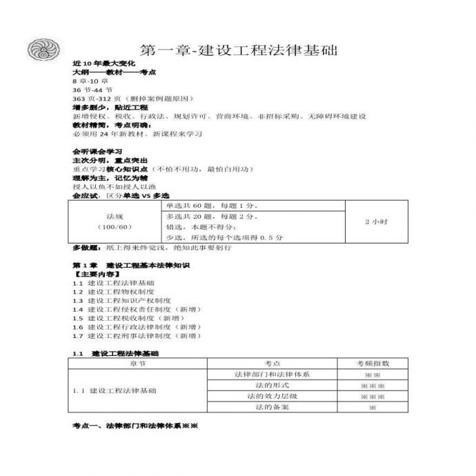 二建考试资料2024版-1-王欣-第一章-建设工程法律基础_图1