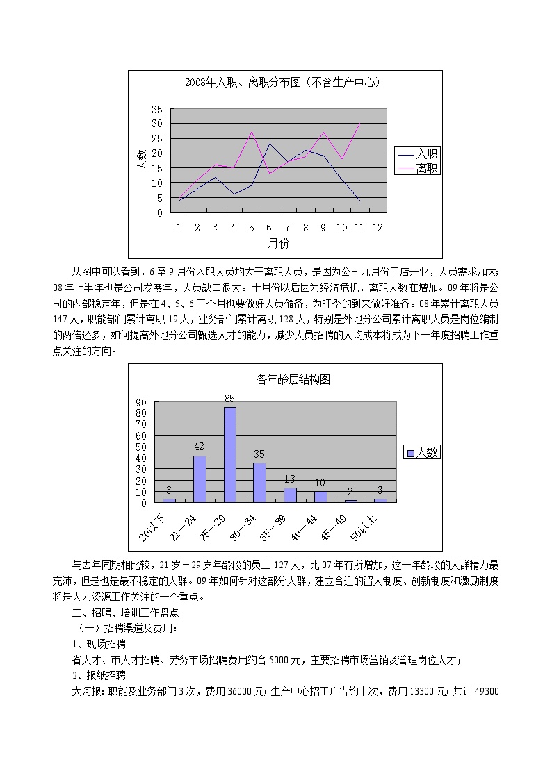 知名企业人力资源规划及总结（范本）-图二