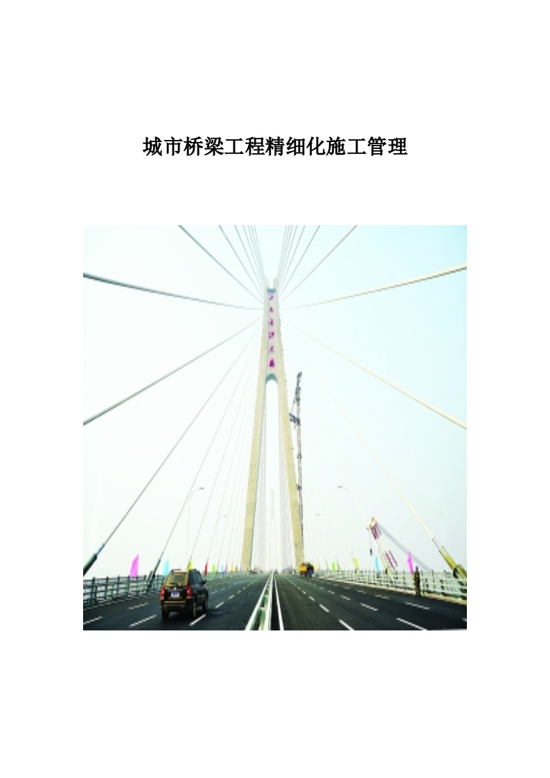 城市桥梁工程精细化施工管理（图文）