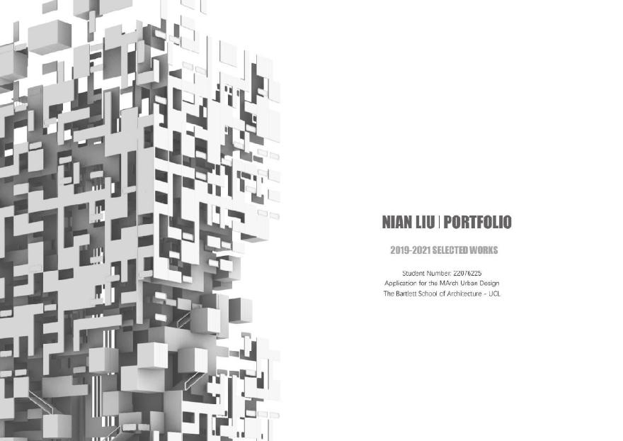 Manlin LI Portfolio for UCL MArch Urban Design-图一