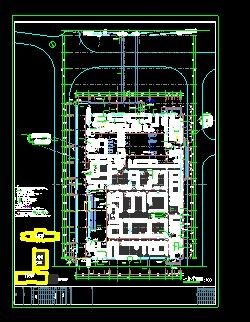 医院5层医技楼建筑结构设计施工图-图二