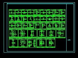 室外led大屏幕钢结构设计施工图-图二