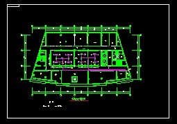 档案室及机房C02有管网灭火设计图_图1