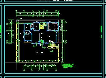 3层私人独栋别墅建筑结构水电设计施工图-图二