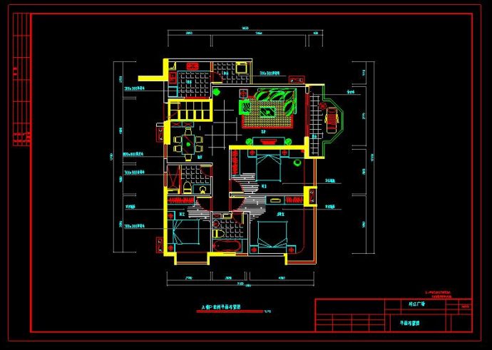 CAD独立小型别墅全套施工图_图1