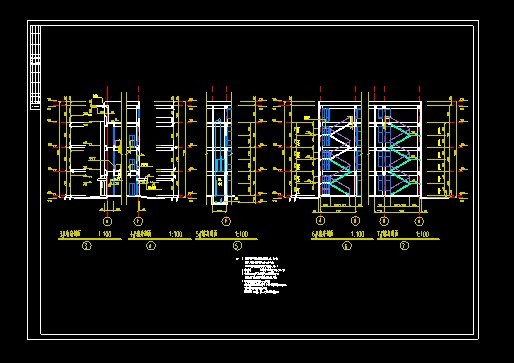 多层CAD工业厂房建筑图施工图设计_图1