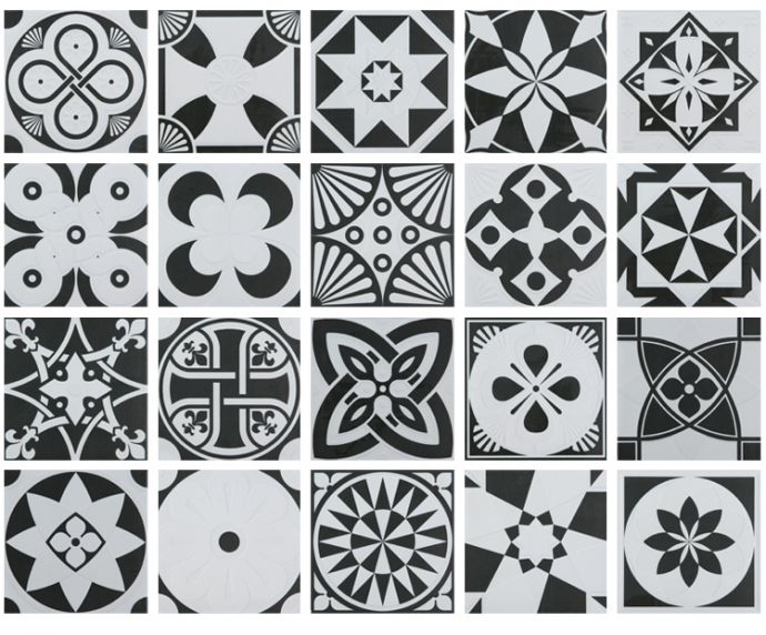 现代北欧黑色灰色花砖300×300 (37).jpg_图1