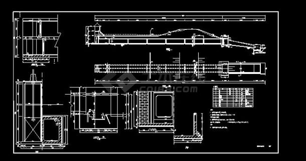某地泵站工程初步设计施工图-图二