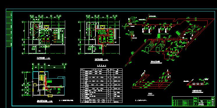 某高层采暖空调系统设计图纸