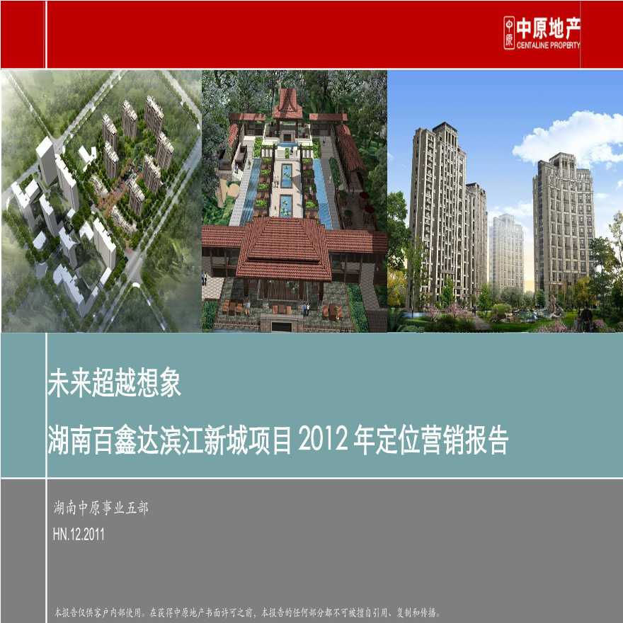 2012_湖南百鑫达滨江新城项目2012年定位营销报告.ppt-图一