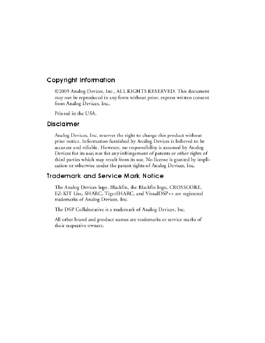 生产设备管理Getting Started With Blackfin Processors(pdf 100)英文-图二