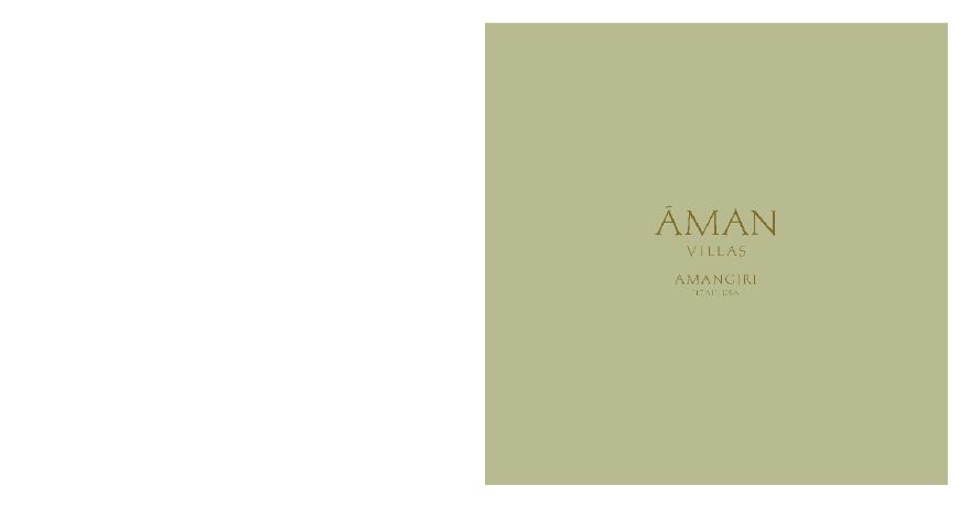 Amangiri Villas Ebrochure-图一