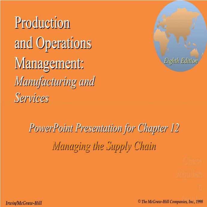 生产管理知识—生产和操作管理_图1