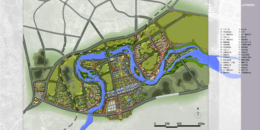 东安滨江国际新城概念性总体规划与城市设计现状-图一