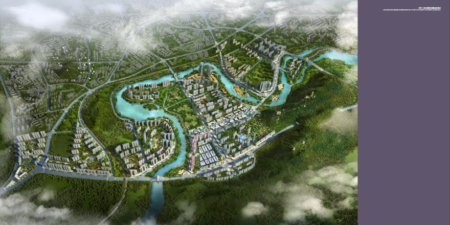 东安滨江国际新城概念性总体规划与城市设计现状-图二