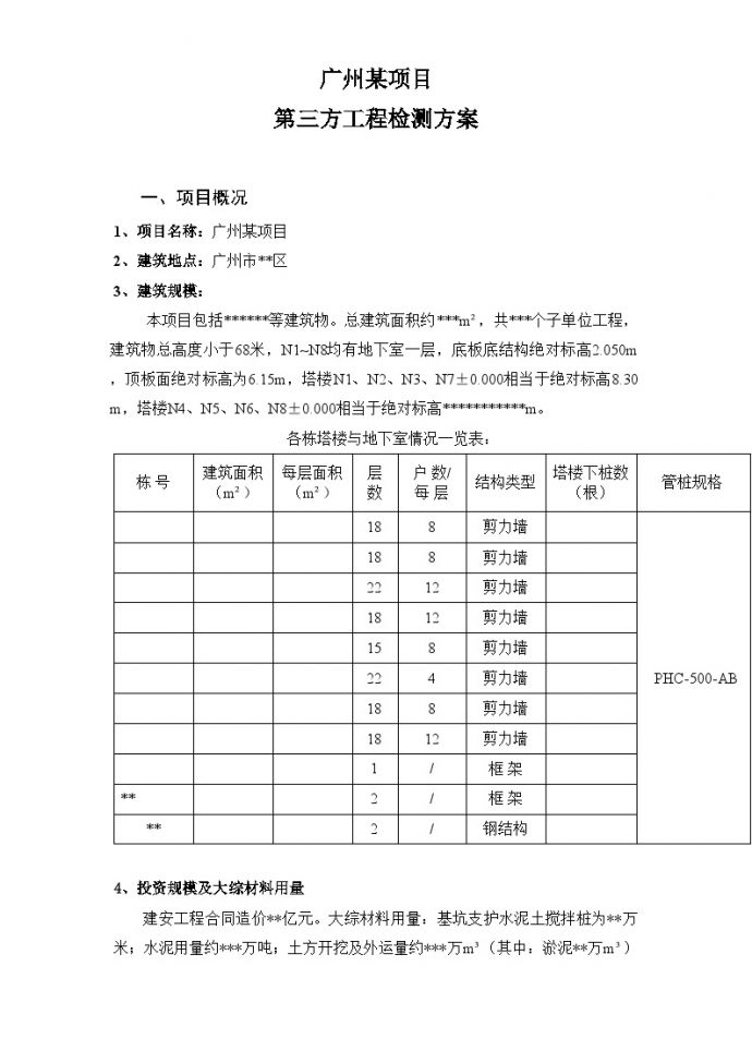 广州某工程第三方检测方案.doc_图1