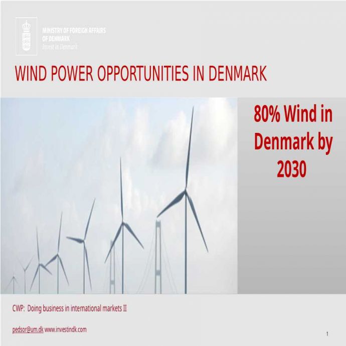 丹麦能源局：Wind Power Opportunities in Denmark（风电项目）.pptx_图1