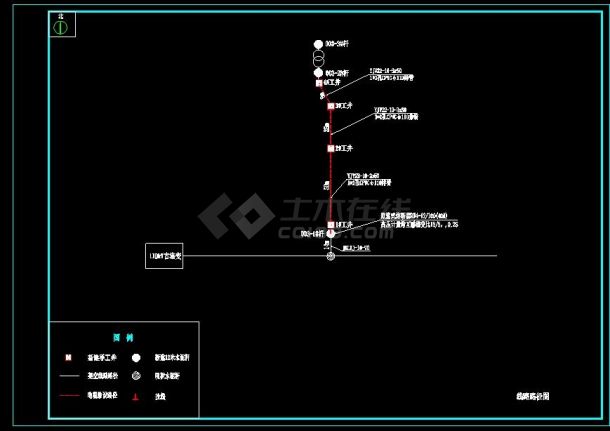 项目基建临时用电杆变成套图纸-图一