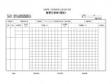 公路工程路基资料砌筑防护工程砼挡土墙-检查记录表（通用）图片1