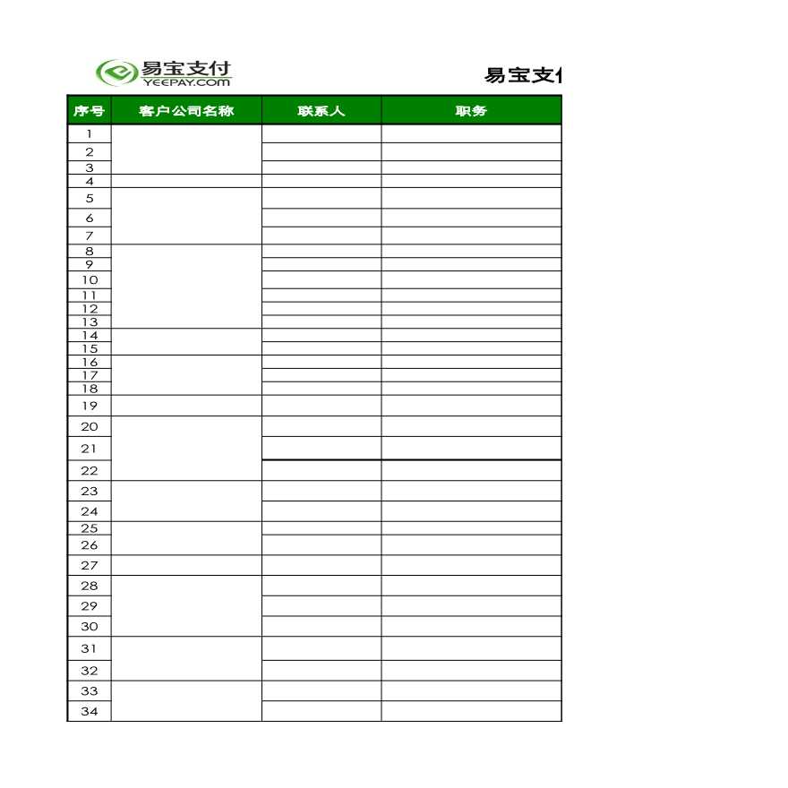 XX厂商与供货商记录信息表