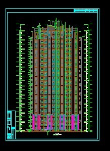 22层高层住宅建筑结构设计施工图