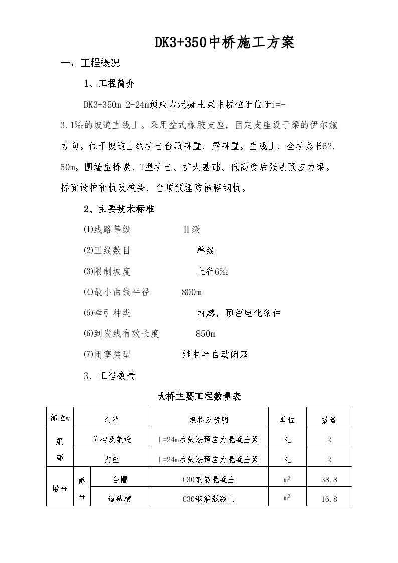 预应力混凝土梁中桥施工组织设计方案.doc-图一